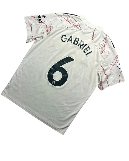 Arsenal Football Shirt 2020/2021 Away Gabriel 6 (L)