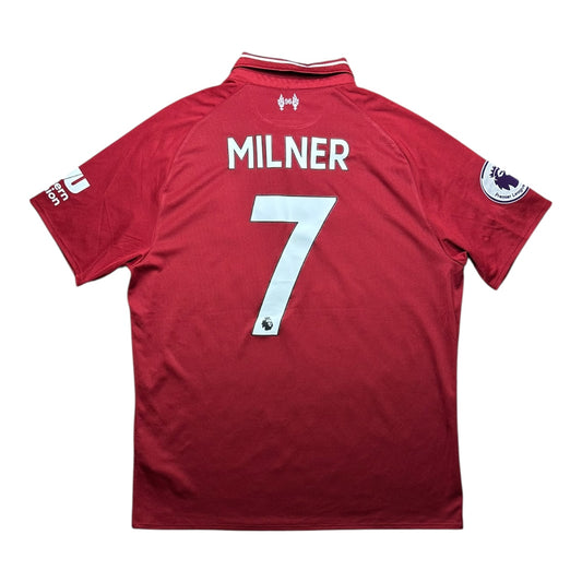 Liverpool Football Shirt Home 2018/2019 Milner 7 (L)