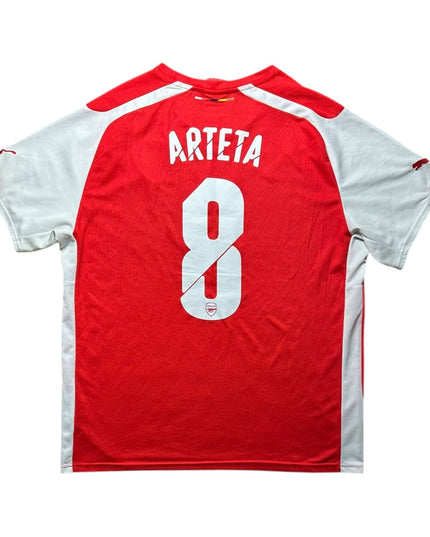 Arsenal Football Shirt Home 2014/2015 Arteta 8 (XL)