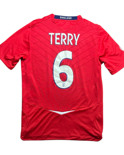 England Football Shirt Away 2008/2010 Terry 6 (M)