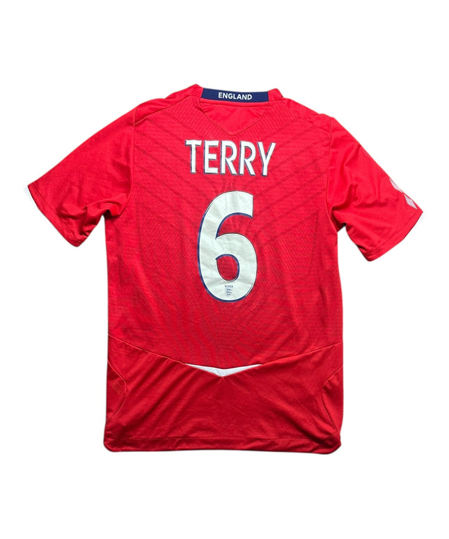England Football Shirt Away 2008/2010 Terry 6 (M)