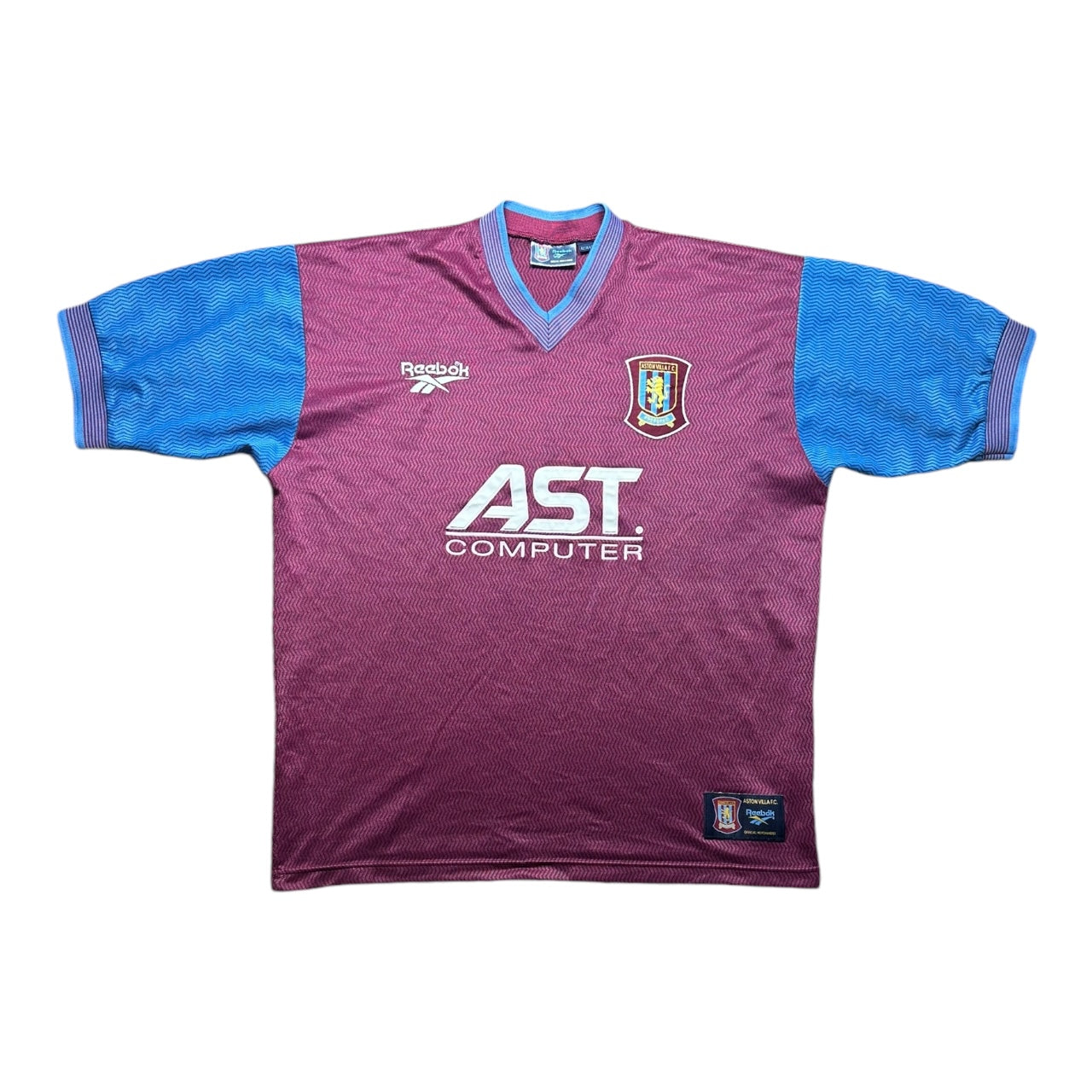 Aston Villa Football Shirt 1997/1998 Home (L)