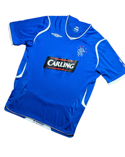 Rangers Football Shirt 2007/2008 Home (L)