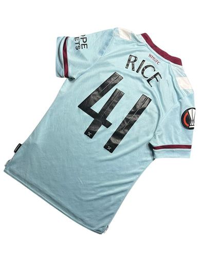 West Ham Football Shirt 2021/2022 Away Rice 41 (S)