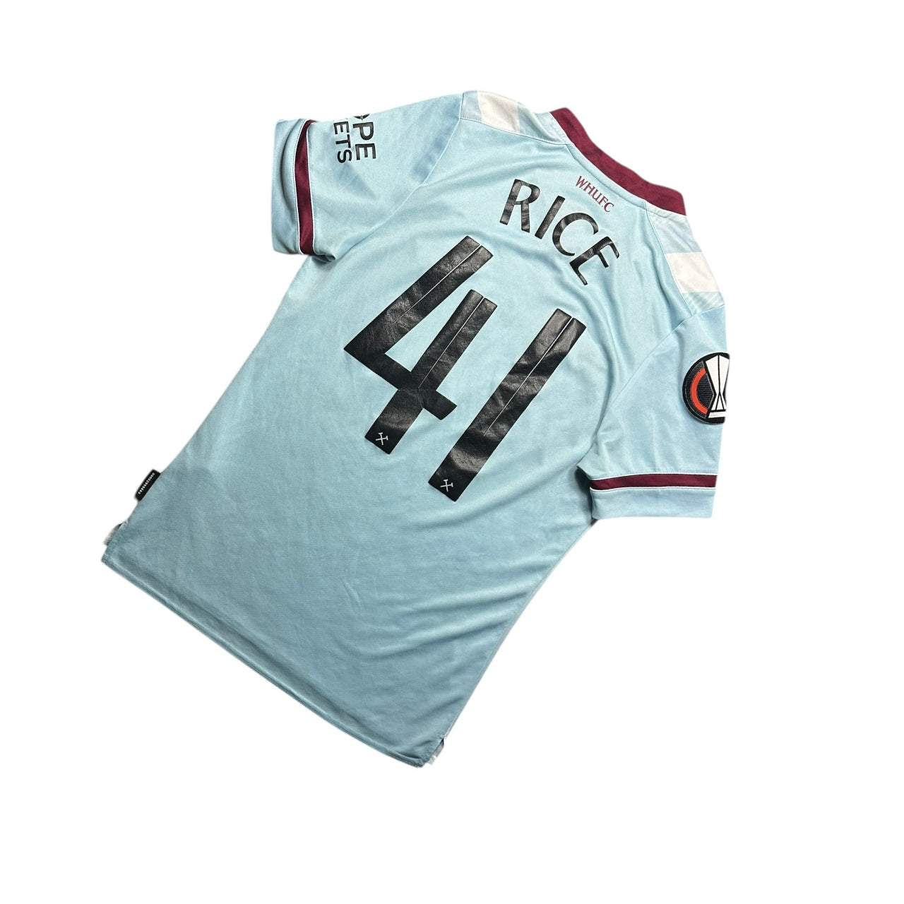 West Ham Football Shirt 2021/2022 Away Rice 41 (S)