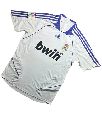 Real Madrid Football Shirt 2007/2008 Home (M)