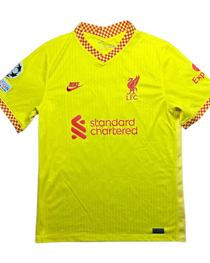 Liverpool Football Shirt 2021/2022 Third Salah 11 UCL (L)