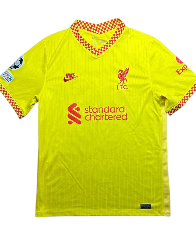 Liverpool Football Shirt 2021/2022 Third Salah 11 UCL (L)