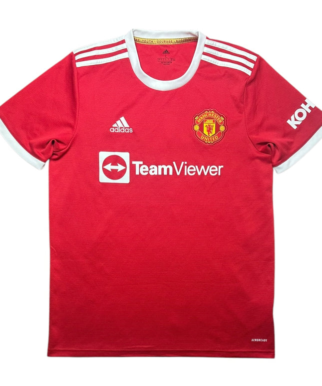 Manchester United Football Shirt Ronaldo 7 2021/2022 Home (L)