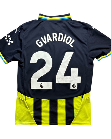 Manchester City Football Shirt Away 2024/2025 Gvardiol 24 (M)