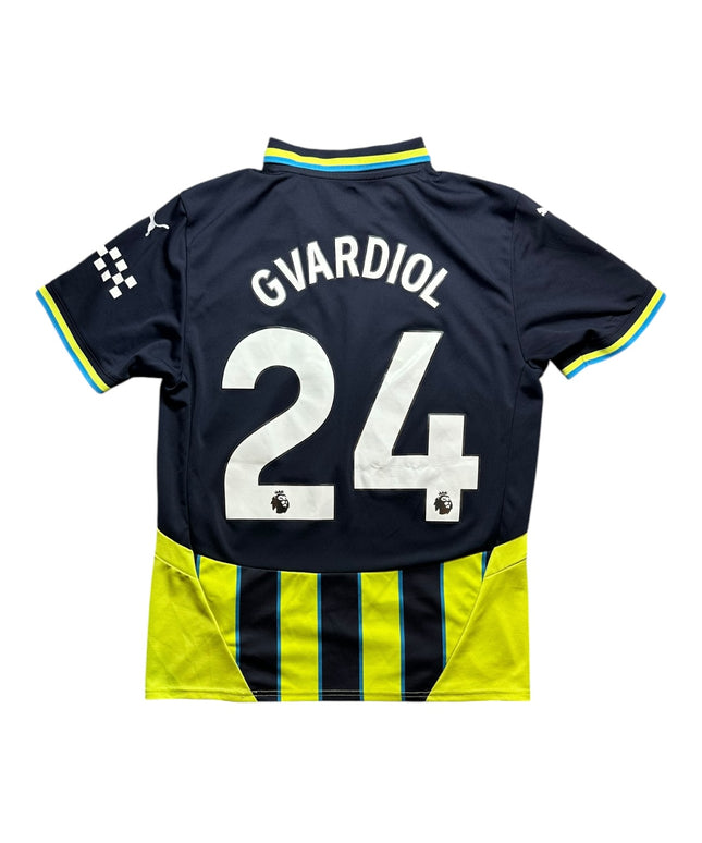 Manchester City Football Shirt Away 2024/2025 Gvardiol 24 (M)