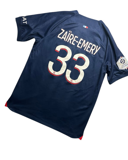 Paris Saint Germain Football Shirt Home 2023/2024 Zaire-Emery 33 (M)