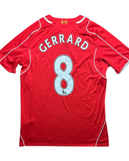 Liverpool Football Shirt Home 2014/2015 Gerrard 8 (M)