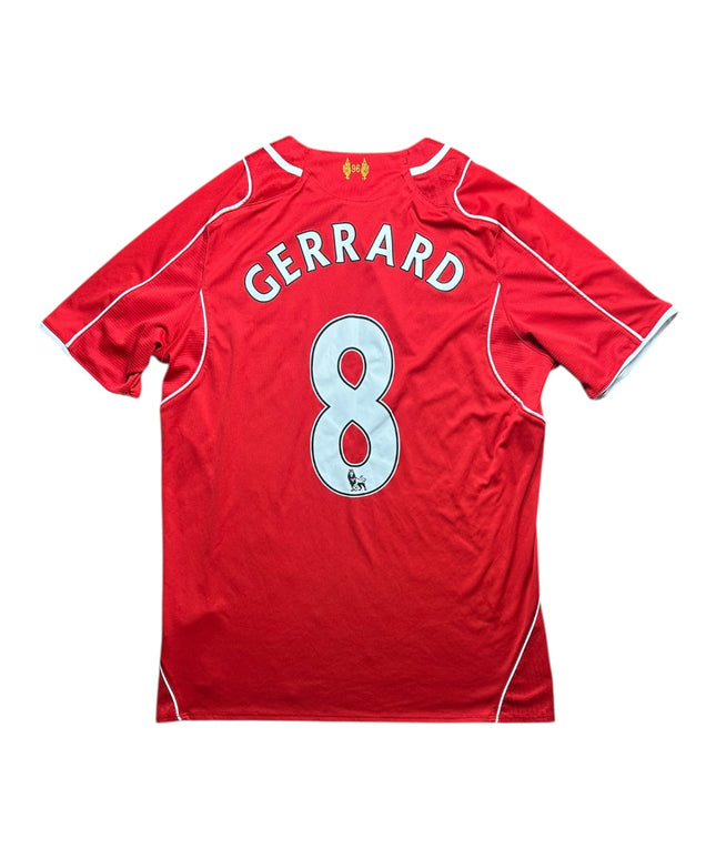 Liverpool Football Shirt Home 2014/2015 Gerrard 8 (M)