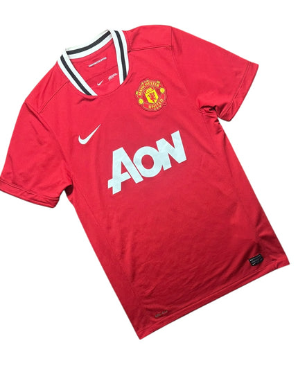 Manchester United Football Shirt Home 2011/2012 Vidic 15 (S)