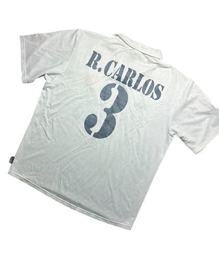 Real Madrid Football Shirt 2001/2002 Home R.Carlos 3 (L)