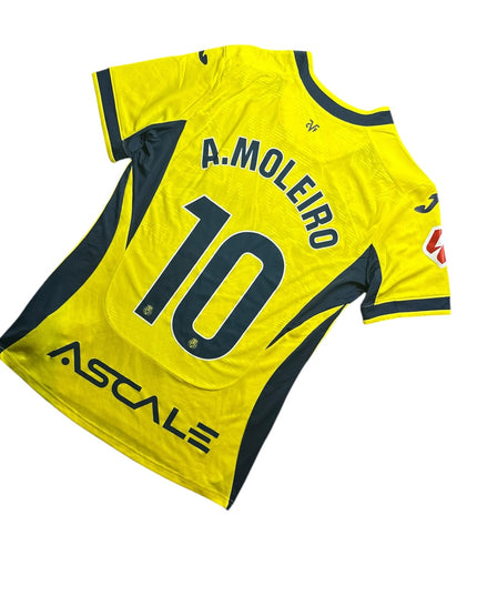 Villarreal Football Shirt Home 2026/2027 A.Moleiro 10 (M)