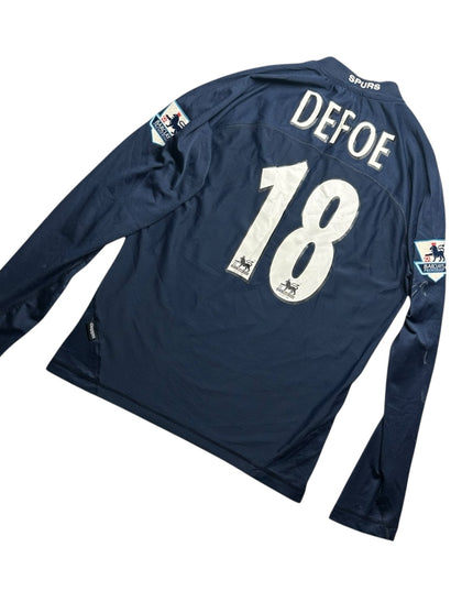 Tottenham Hotspur Football Shirt Away 2004/2005 L/S Defoe 18 (L)
