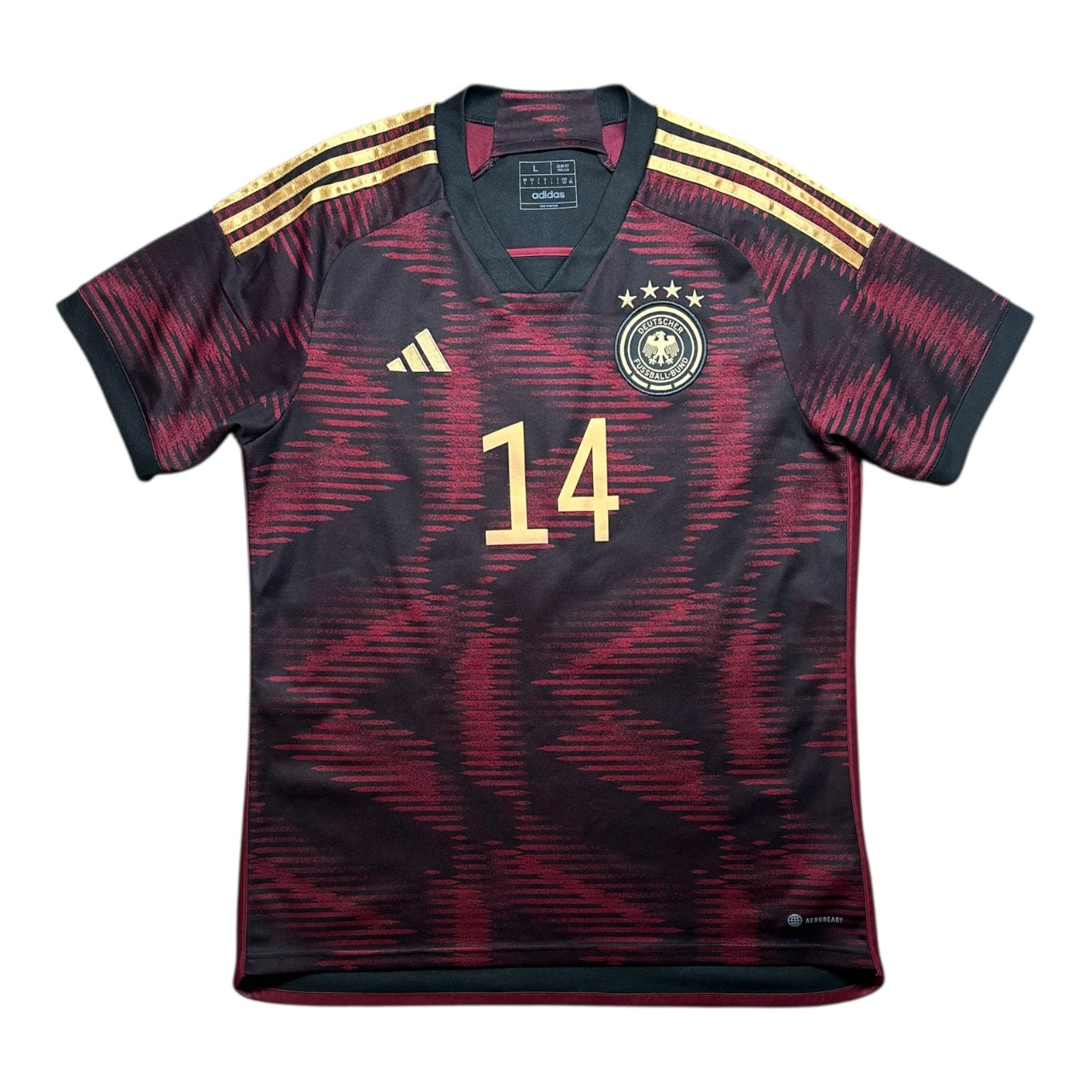 Germany Football Shirt 2022/2023 Away Musiala 14 (L)
