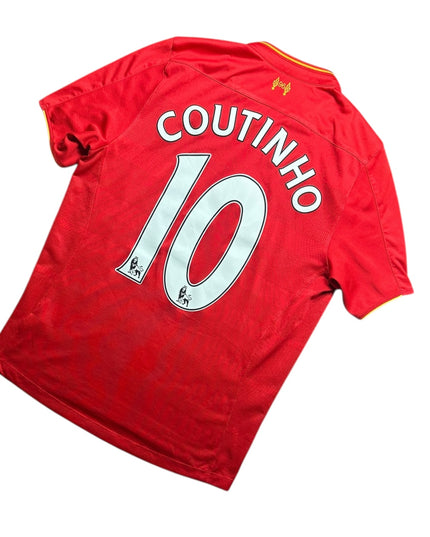 Liverpool Football Shirt 2016/2017 Home Coutinho 10 (M)