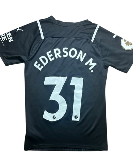 Manchester City Football Shirt 2021/2022 Goalkeeping Shirt Ederson M. 31 (S)