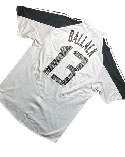 Germany 2004/2005 Home Football Shirt Ballack (13)