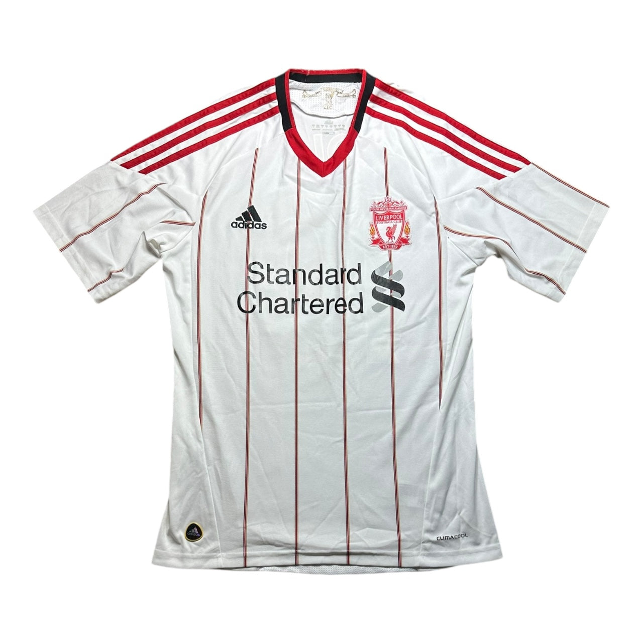 Liverpool Football Shirt 2010/2011 Away Cole 10 (S)