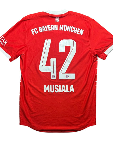 Bayern Munich Football Shirt 2022/2023 Home Musiala 42 (M)