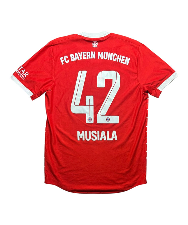 Bayern Munich Football Shirt 2022/2023 Home Musiala 42 (M)