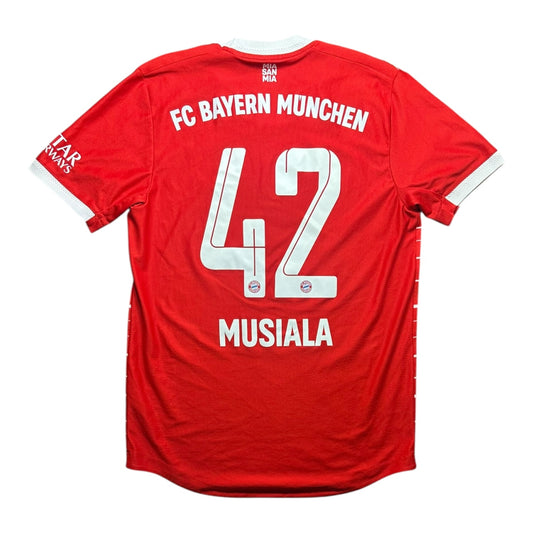 Bayern Munich Football Shirt 2022/2023 Home Musiala 42 (M)