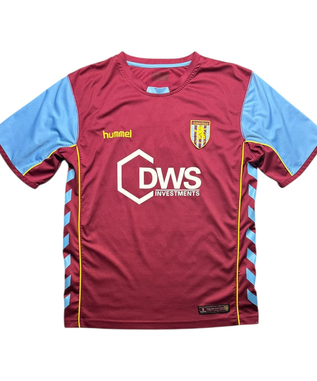 Aston Villa Football Shirt 2005/2006 Home Baros 10 (M)