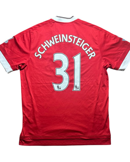 Manchester United Football Shirt 2015/2016 Home Schweinsteiger 31 (L)