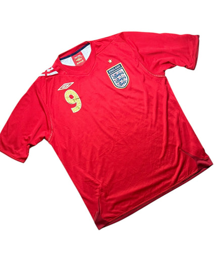 England Football Shirt 2006 Away Rooney 9 (XL)