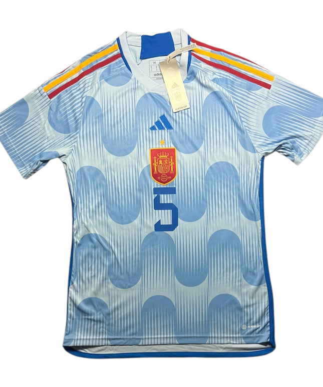 Spain Football Shirt 2022/2023 Away Sergio 5 BNWT (M)