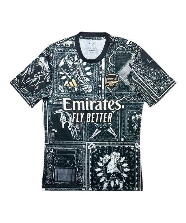 Arsenal Football Shirt Pre Match 2023/2024 Ian Wright Limited Edition (M)