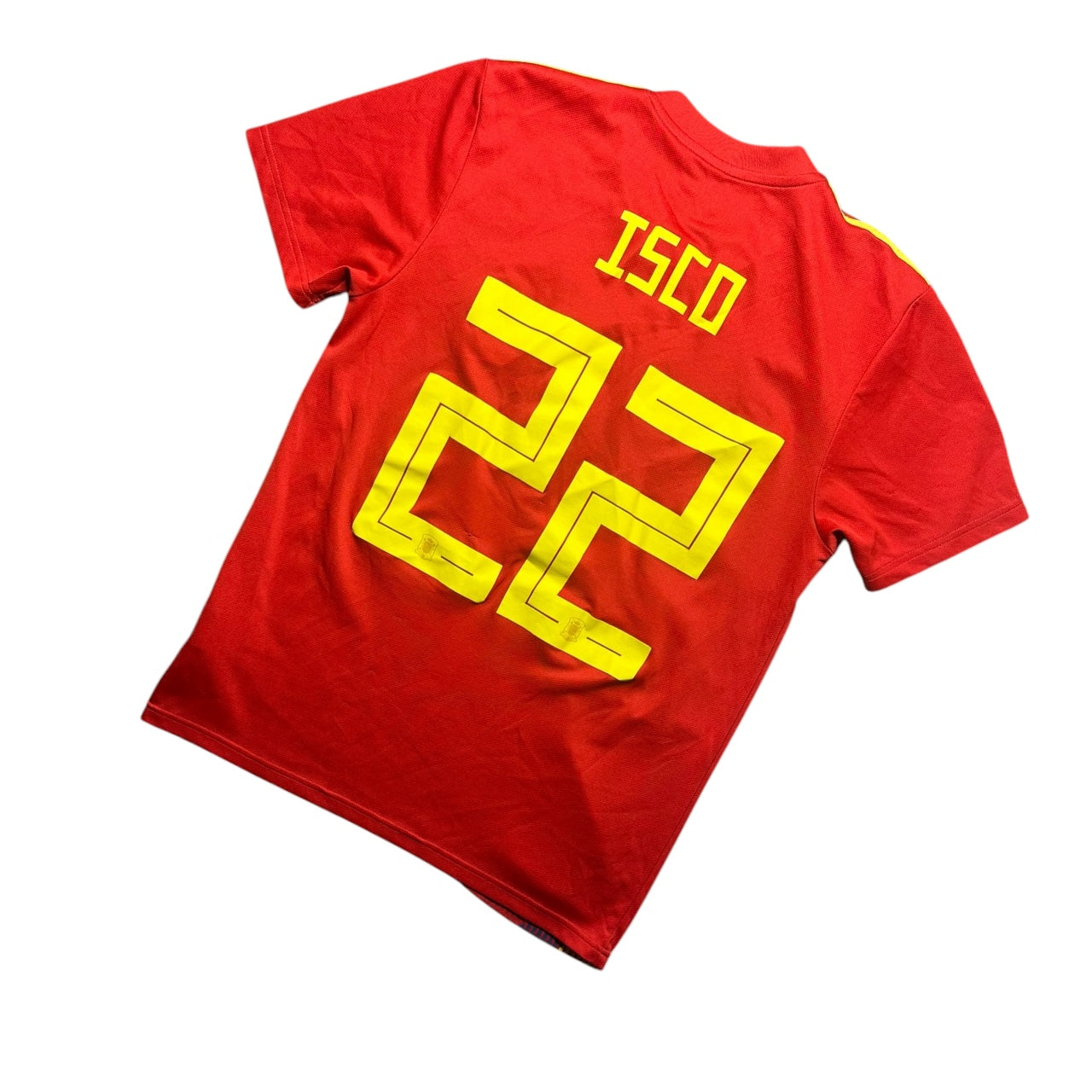 Spain Football Shirt Home 2017/2019 Isco 22 (S)