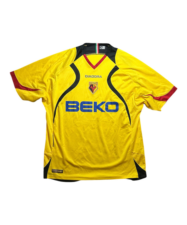 Watford Football Shirt Home 2007/2008 (XL)