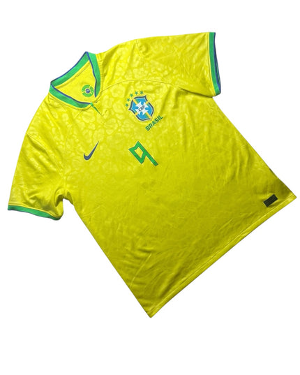 Brazil Football Shirt Home 2022/2023 Richarlison 9 (XL)
