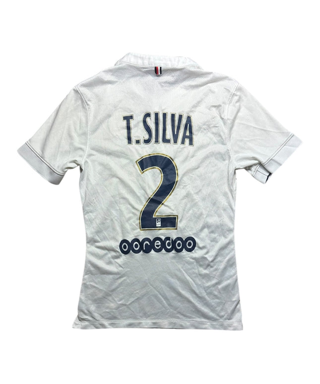 Paris Saint Germain Football Shirt 2014/2015 Away T.Silva 2 Player Issue (S)