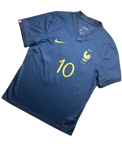France Football Shirt 2022/2023 Home Mbappe 10 (L)