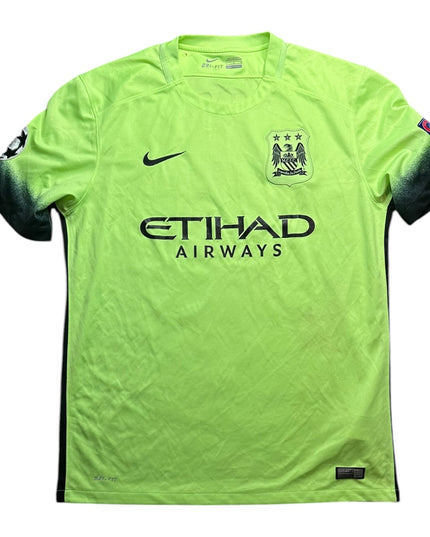Manchester City Football Shirt Third 2015/2016 Otamendi 30 UCL (L)