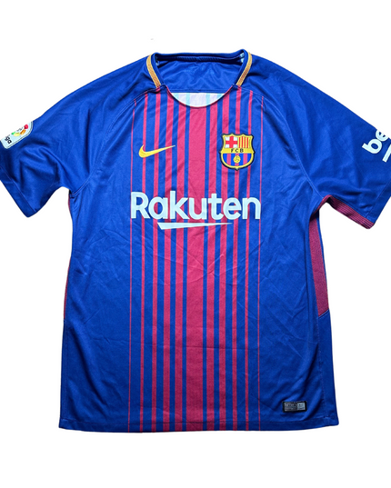 Barcelona 2017/2018 Home Football Shirt