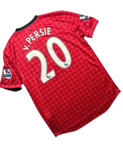 Manchester United Football Shirt Home 2012/2013 V.Persie 20 Signed (L)