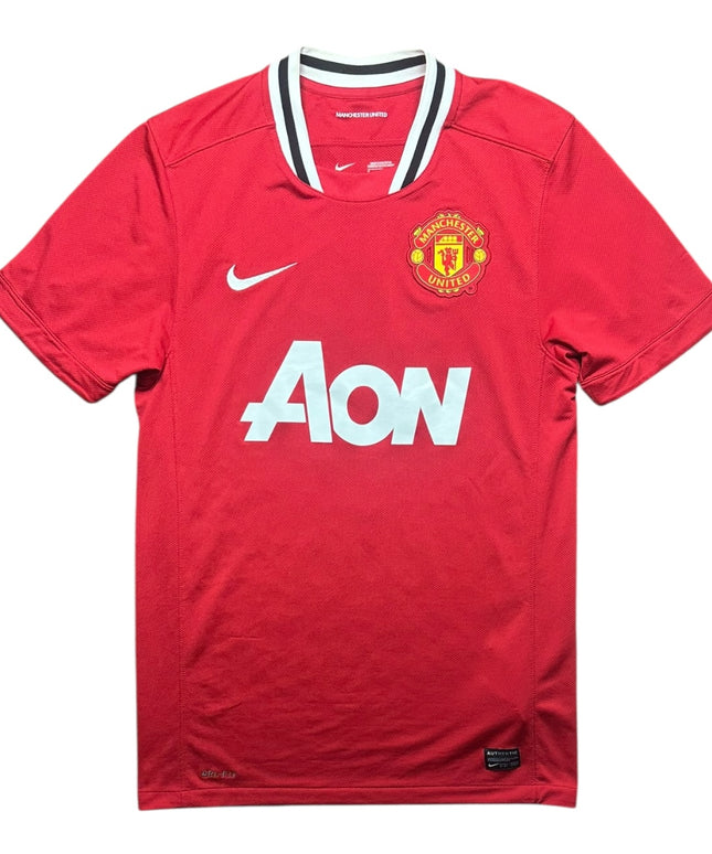 Manchester United Football Shirt Home 2011/2012 Vidic 15 (S)