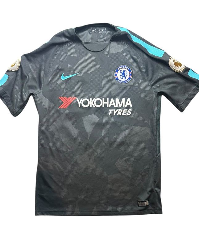 Chelsea Football Shirt Third 2017/2018 Hazard 10 (M)