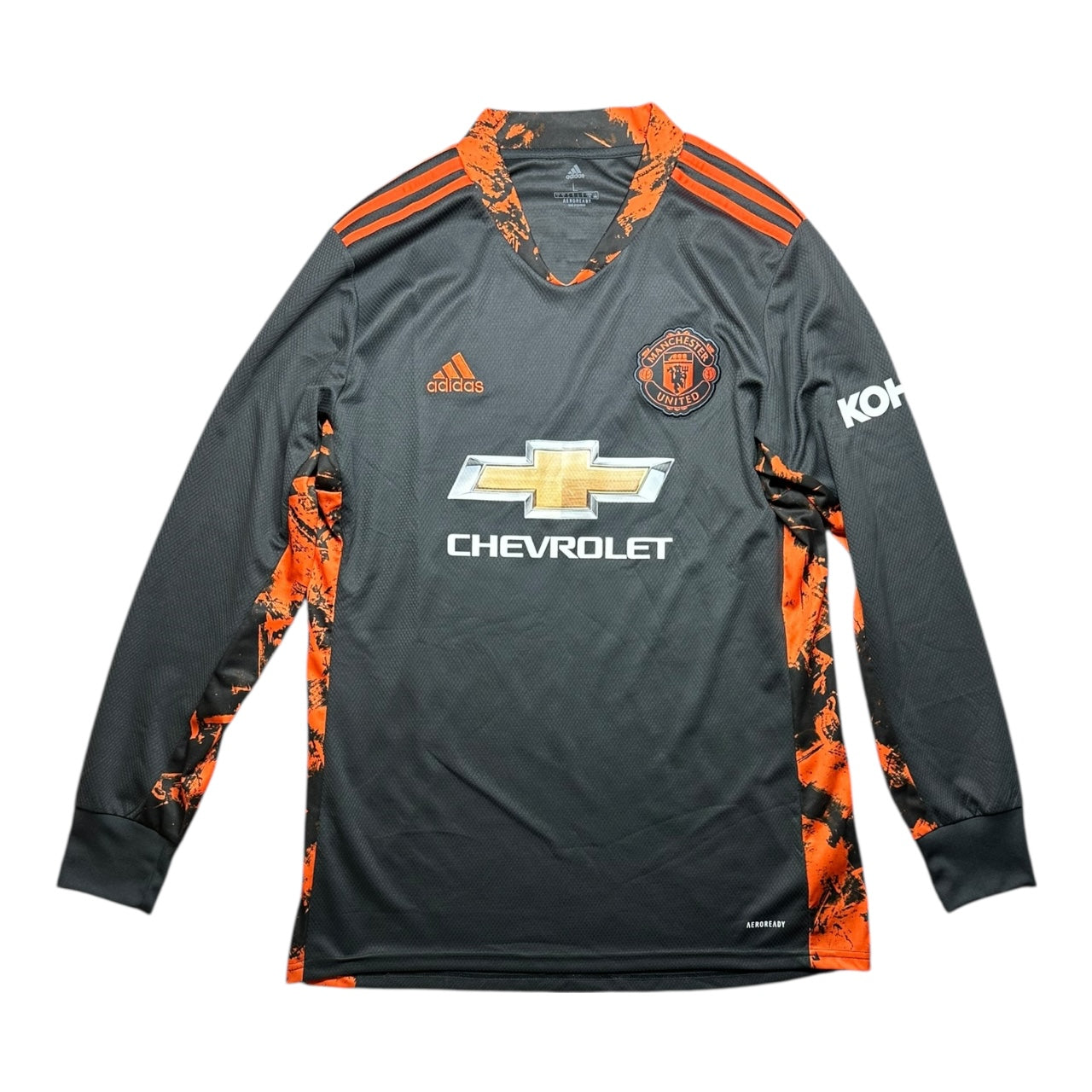 Manchester United Football Shirt 2020/2021 Goalkeeping Henderson 26 (L)