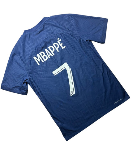 Paris Saint Germain Football Shirt 2022/2023 Home Vapour ADV Mbappe 7 (M)