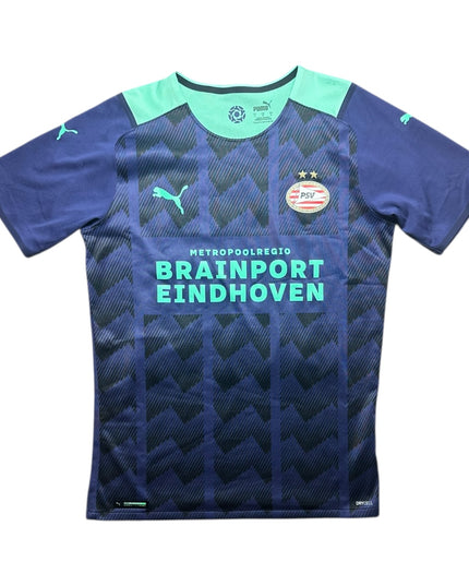 PSV Football Shirt Away 2021/2022 Madueke 10 Player Issue (M)