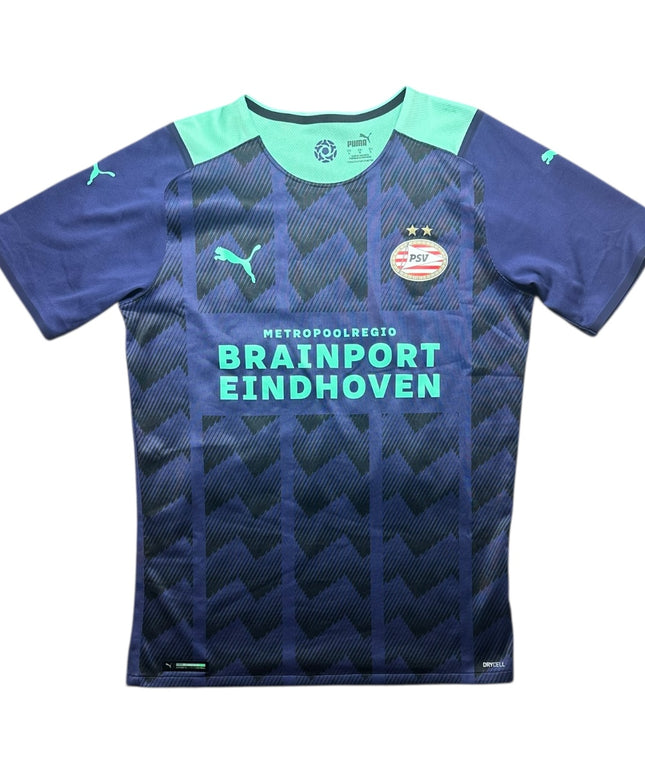 PSV Football Shirt Away 2021/2022 Madueke 10 Player Issue (M)