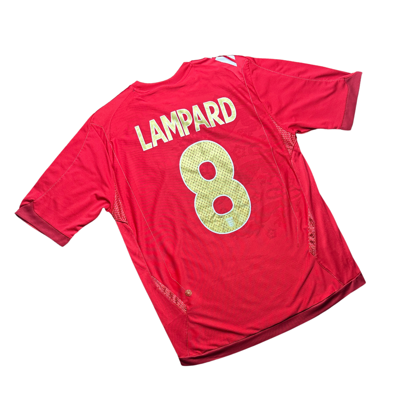 England 2006 Away Football Shirt Lampard (8)